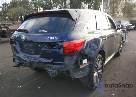 2018 Acura Mdx Technology Package Acurawatch Plus Pkg из США, поврежденный, VIN 5J8YD3H52JL009132